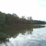 View of Lake The from the dam