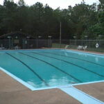 The pool at Cedar Valley / Pine Trial Reservation