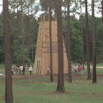 Photo of the rappelling tower